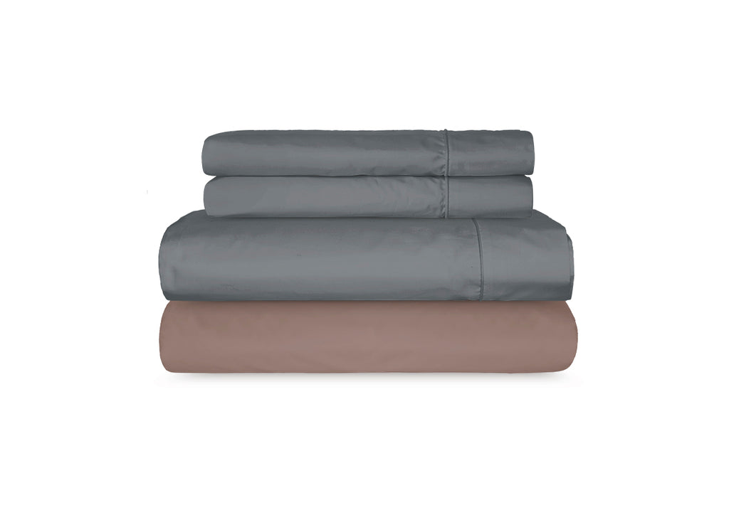 Dark & Stormy The Perfect Sheet Set (Queen) by Cammie
