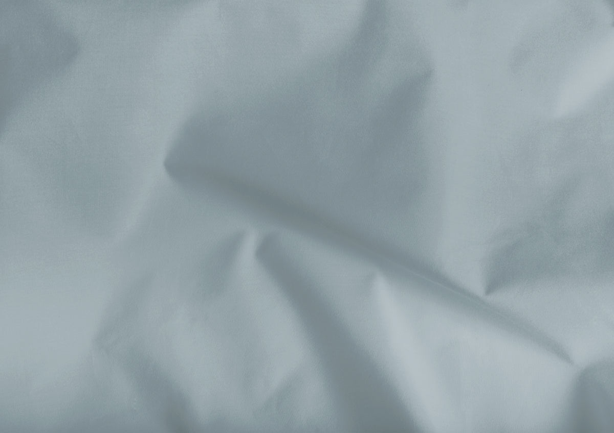 Blue Fog Flat Sheet (Queen) by Cammie