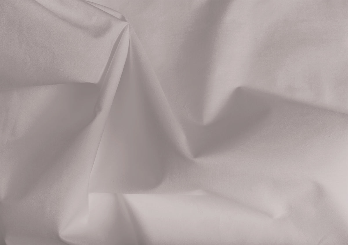 Grey Mauve Flat Sheet (Queen) by Cammie