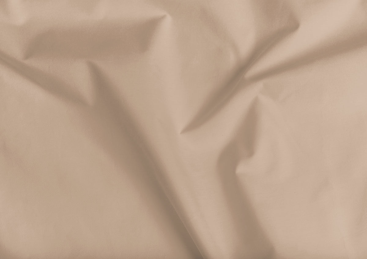 Raw Clay Fitted Sheet (Queen) by Cammie