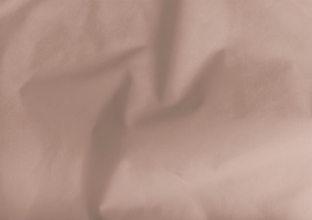 Terra Cotta Chalk Fitted Sheet (Full) by Cammie