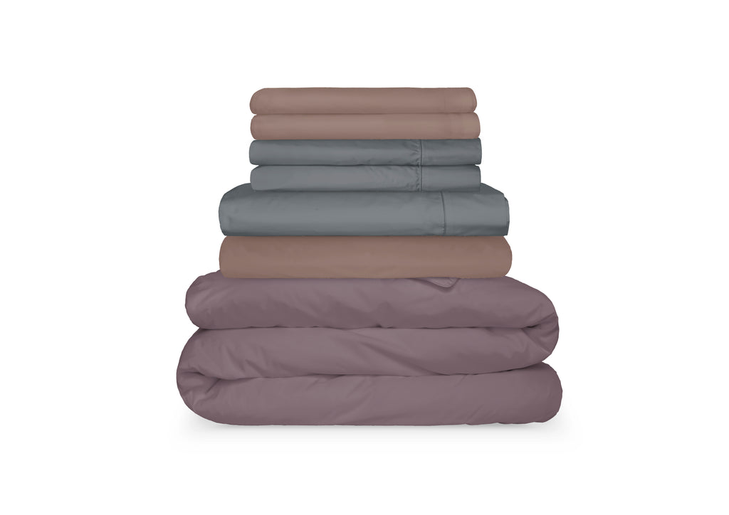 Dark & Stormy Bedding Ensemble (Queen) by Cammie
